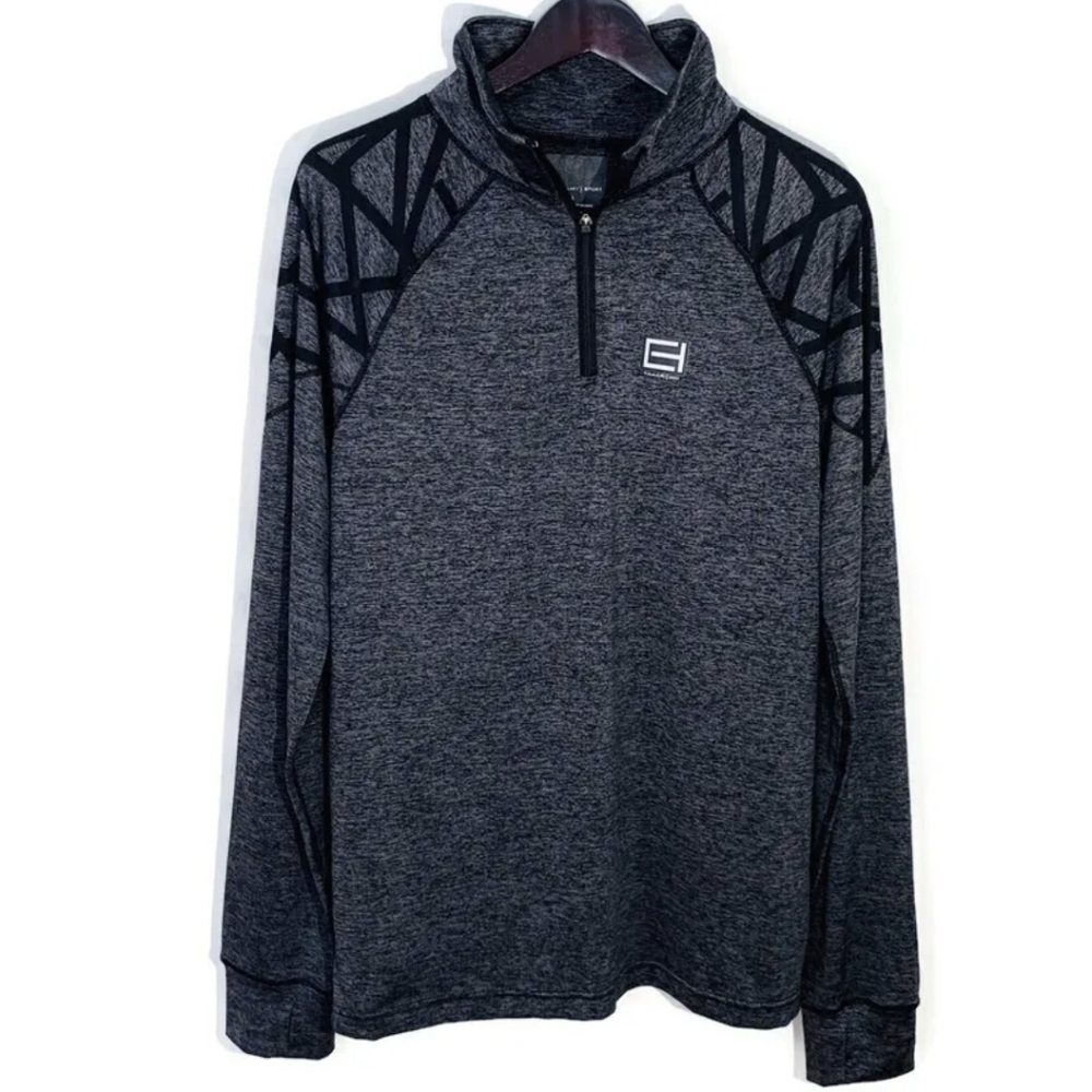 Tahari Sport pullover w/ thumb hole accent